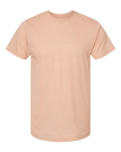 Tultex Poly-Rich T-Shirt 241 #color_Heather Peach