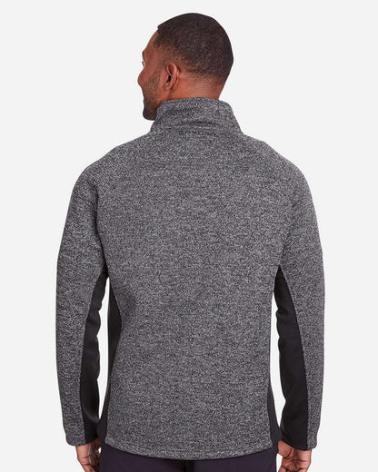 Spyder Men's Constant Full-Zip Sweater Fleece Jacket 187330 #colormdl_Black Heather/ Black