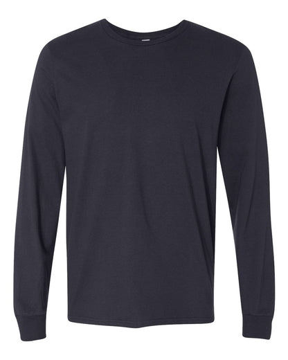 Fruit of the Loom Sofspun® Long Sleeve T-Shirt SFLR #color_J. Navy
