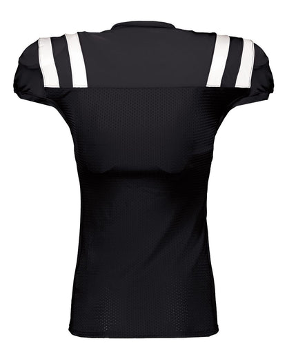 Russell Athletic Unisex Canton Football Jersey R0100M #color_Black/ White