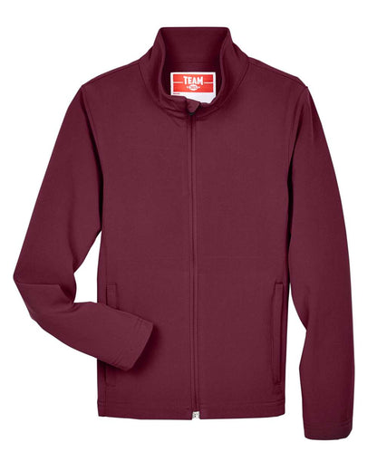 Team 365 Youth Leader Soft Shell Jacket TT80Y #color_Sport Maroon