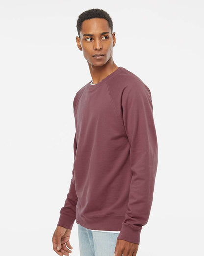 Independent Trading Co. Unisex Icon Lightweight Loopback Terry Crewneck Sweatshirt SS1000C #colormdl_Port