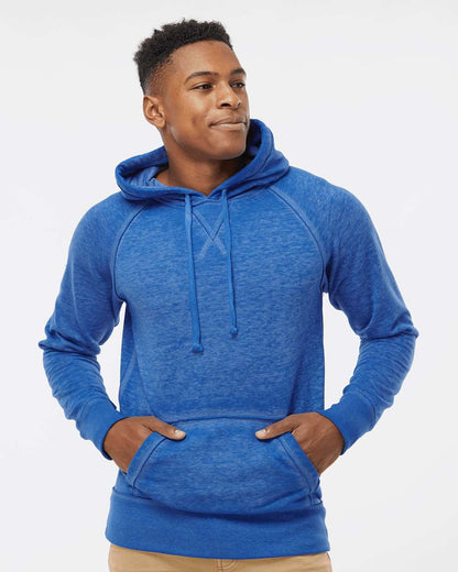 J. America Men's Vintage Zen Fleece Hooded Sweatshirt 8915 #colormdl_Twisted Royal