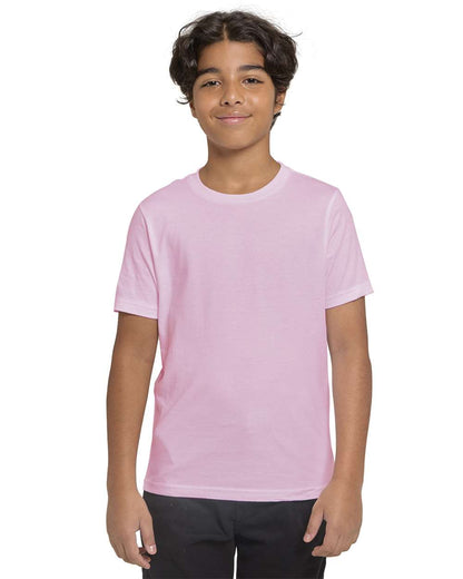 Threadfast Apparel Youth Epic Cotton T-Shirt T1000B #colormdl_Light Pink