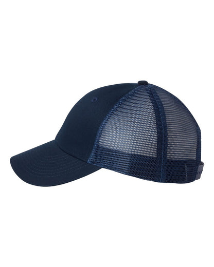 Valucap Mesh-Back Twill Trucker Cap VC400 #color_Navy
