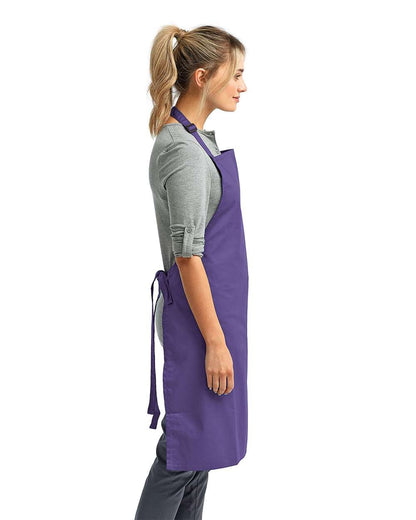 Artisan Collection by Reprime Recycled Bib Apron RP150 #colormdl_Purple