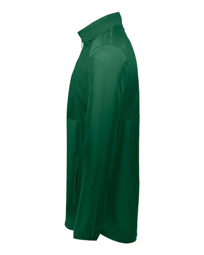 Holloway Men's SeriesX Quarter-Zip Pullover 229533 #color_Dark Green