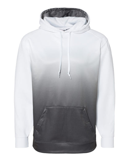 Badger Ombre Hooded Sweatshirt 1403 #color_Graphite