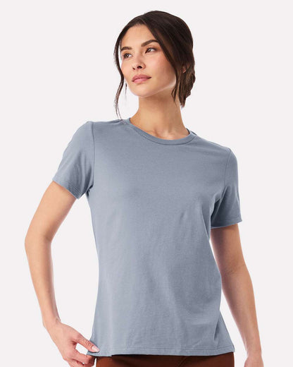 BELLA + CANVAS Women’s Relaxed Jersey Tee 6400 #colormdl_Vintage Denim