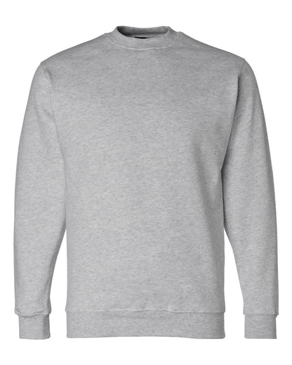 Bayside USA-Made Crewneck Sweatshirt 1102 #color_Dark Ash