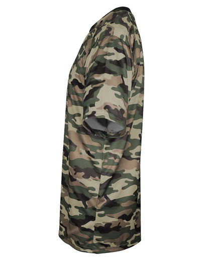 Badger Men's Camo T-Shirt 4181 #color_OD Green