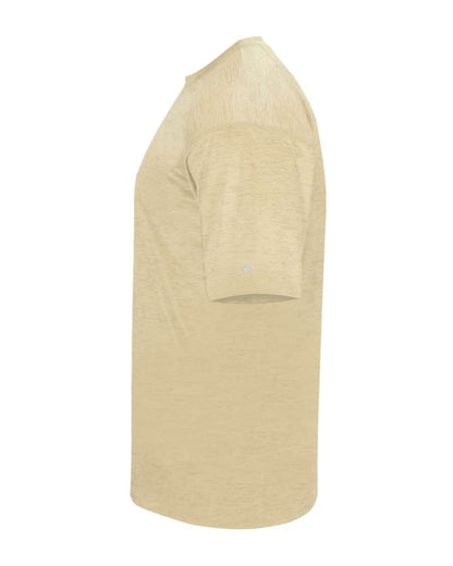 Badger Men's Tonal Blend T-Shirt 4171 #color_Vegas Gold Tonal Blend