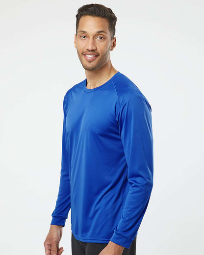 Paragon Unisex Long Islander Performance Long Sleeve T-Shirt 210 #colormdl_Royal