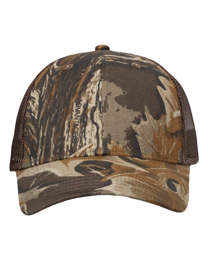 Valucap Licensed Camo Mesh Cap VC150M #color_Advantage Classic/ Brown Mesh