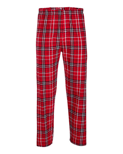 Boxercraft Harley Flannel Pants BM6624 #color_Red/ White