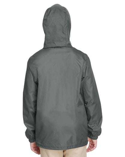 Team 365 Youth Zone Protect Lightweight Jacket TT73Y #colormdl_Sport Graphite