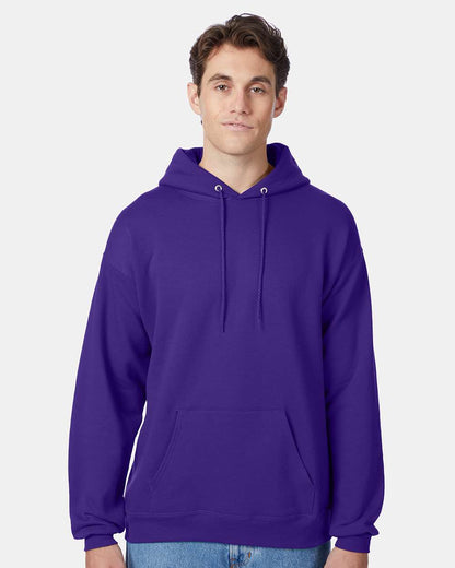 Hanes Unisex EcoSmart® Hooded Sweatshirt P170 #colormdl_Purple