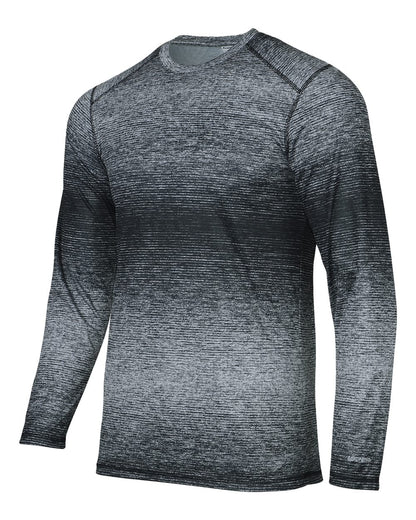 Paragon Men's Mirage Performance Long Sleeve T-Shirt 234 #color_Black