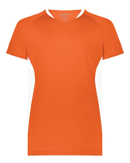 Augusta Sportswear Unisex Octane Soccer Jersey 322240 #color_Orange/ White