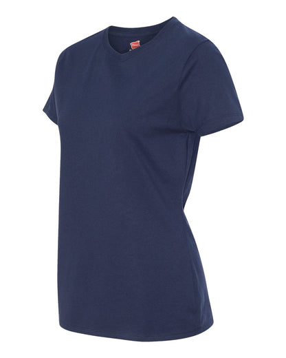 Hanes Women's Perfect-T T-Shirt SL04 #color_Navy