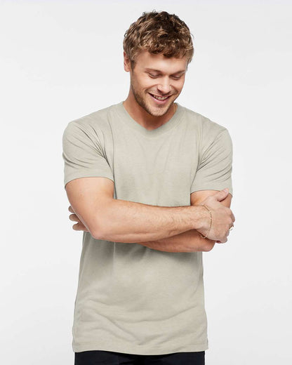 LAT Unisex Bamboo Tee 6904 #colormdl_Hazel