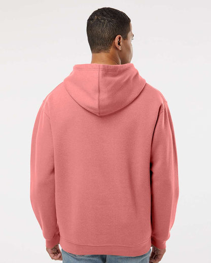 LAT Unisex Elevated Fleece Hoodie Sweatshirt 6926 #colormdl_Mauvelous