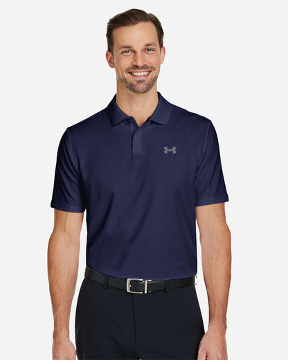 Under Armour Men's Performance 3.0 Golf Polo 1377374 #colormdl_Midnight Navy/ Pitch Grey