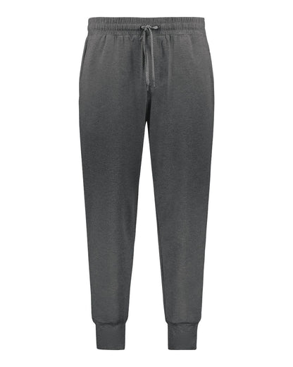 Holloway Youth Eco Revive™ Ventura Soft Knit Joggers 222699 #color_Carbon Heather