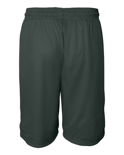 Badger Mini Mesh 9'' Inseam Shorts 7239 #color_Forest