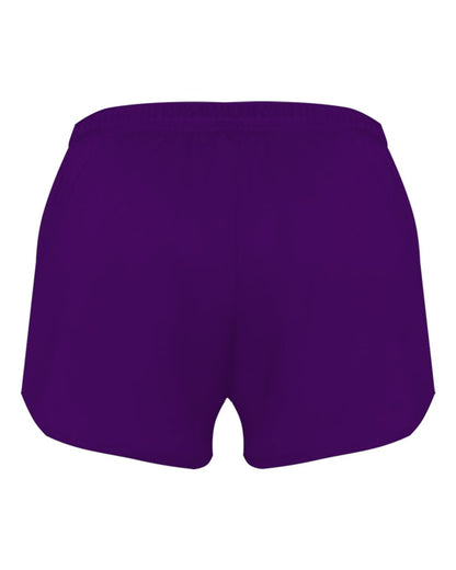 Alleson Athletic Women's B-Core Track Shorts 7278 #color_Purple