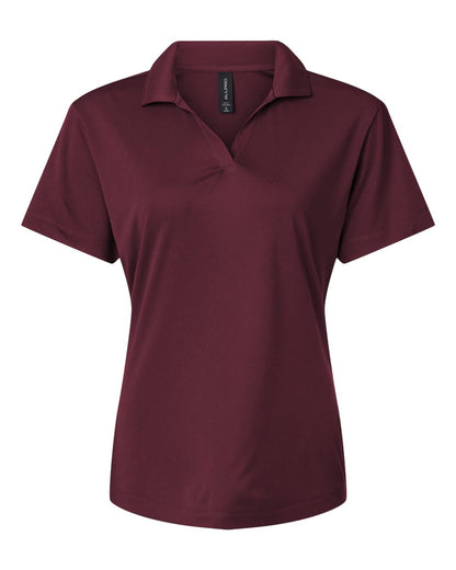 AllPro Women's Pro-Lock Performance Polo 41800L #color_Maroon