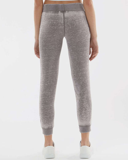 J. America Women’s Vintage Zen Fleece Joggers 8944 #colormdl_Cement