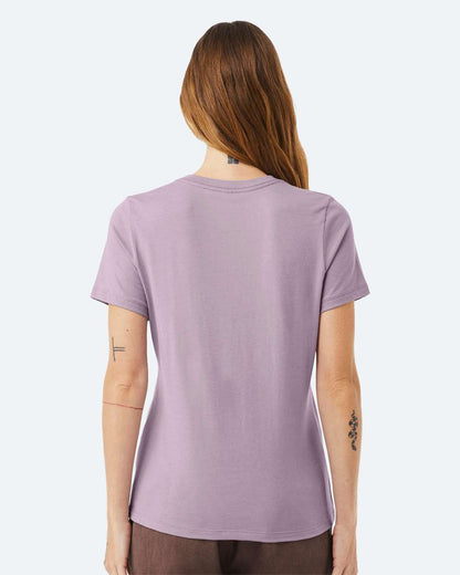 BELLA + CANVAS Women’s Relaxed Jersey Tee 6400 #colormdl_Light Violet