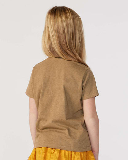 Rabbit Skins Toddler Fine Jersey Tee 3321 #colormdl_Vintage Coyote Brown