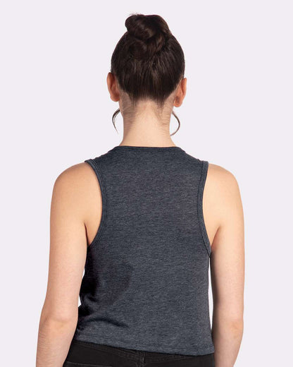 Next Level Women's Festival Crop Tank 5083 #colormdl_Charcoal