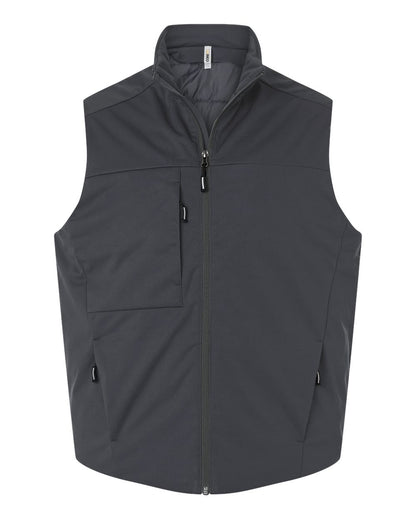 CORE365 Unisex Techno Lite Flat-Fill Insulated Vest CE716 #color_Carbon
