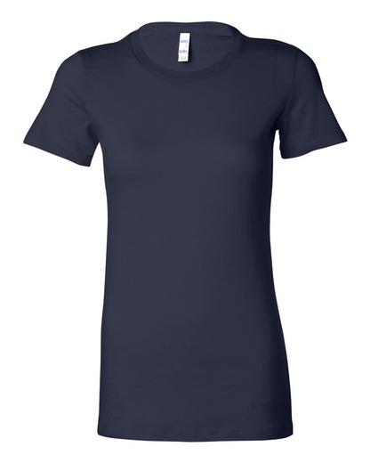 BELLA + CANVAS Women's Slim Fit Tee 6004 #color_Navy