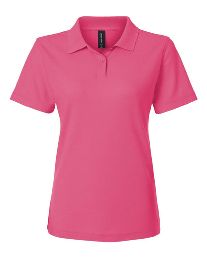 AllPro Women's Pique Polo 62800L #color_Bright Pink