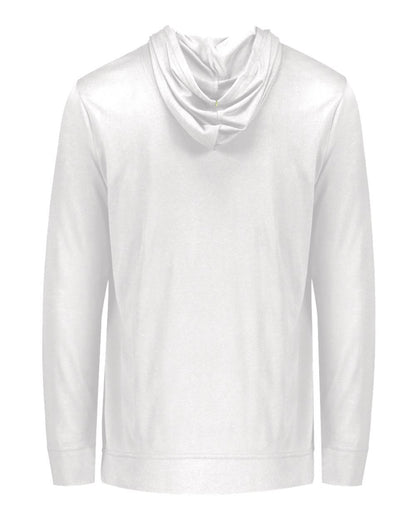 Holloway Men's Repreve® Eco Hooded Sweatshirt 222577 #color_White