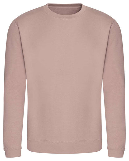 AWDis Unisex College Crewneck Sweatshirt JHA030 #color_Dusty Pink