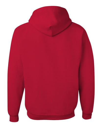 JERZEES Unisex NuBlend® Hooded Sweatshirt 996MR #color_True Red