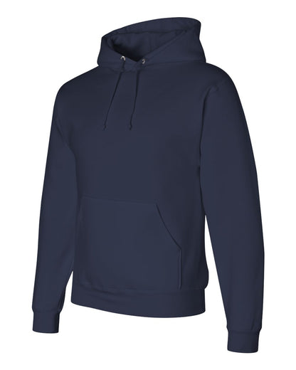 JERZEES Unisex Super Sweats NuBlend® Hooded Sweatshirt 4997MR #color_J. Navy