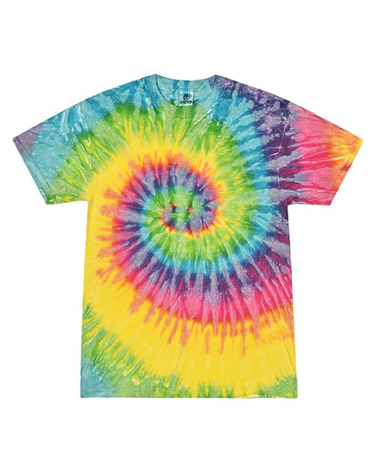 Colortone Youth Multi-Color Tie-Dyed T-Shirt 1000Y #color_Saturn