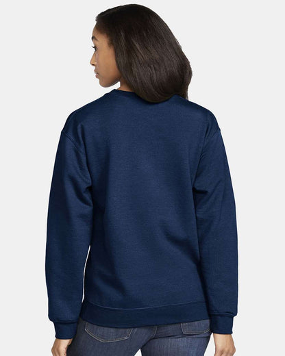 Gildan Unisex Softstyle® Midweight Crewneck Sweatshirt SF000 #colormdl_Navy