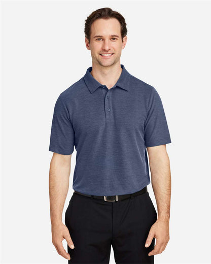 CORE365 Men's Fusion ChromaSoft™ Pique Polo CE112 #colormdl_Classic Navy Heather