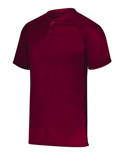 Augusta Sportswear Youth Attain Two-Button Jersey 1566 #color_Cardinal