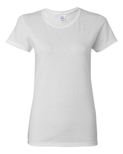 Gildan Women's Heavy Cotton™ T-Shirt 5000L #color_White
