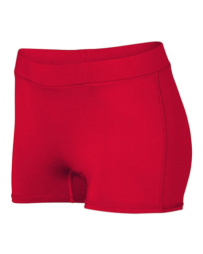 Augusta Sportswear Women's Dare Shorts 1232 #color_Red