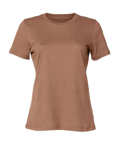 BELLA + CANVAS Women’s Relaxed Jersey Tee 6400 #color_Chestnut