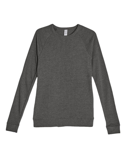 Lane Seven Unisex French Terry Crewneck Sweatshirt LS13004 #color_Heather Charcoal